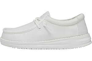 HEYDUDE Garçon Wally Youth Slub Canvas MOC Toe Shoes