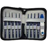 Elegant Blue &Ccedil;antalı Ergonomik Silikon Tığ Seti FW3