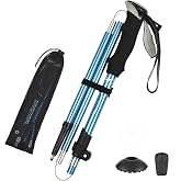 HyMark Trekking Hafif Katlanabilir 105-125cm Dağcı Doğa Kamp Y&uuml;r&uuml;y&uuml;ş Tırmanma Batonu