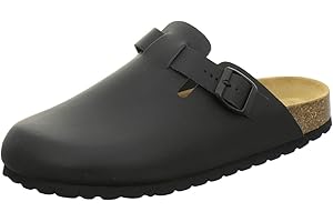 AFS-Schuhe 3900 Herren Clogs, Bequeme Hausschuhe für Männer, Pantoffeln aus Leder, Made in Germany