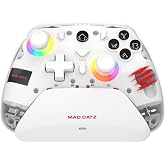 Mad Catz C.A.T. 17 Hall Effect Bluetooth Gaming Controller &ndash; Ayarlanabilir Tetik Hassasiyeti, 20 Saat Pil, Şarj Dock, Makro D