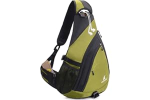 JSDing Brusttasche, Herren, Damen, wasserdicht, große Kapazität, 35,6 cm (14 Zoll), Laptop, Schultertasche, Dreieckstasche, Rucksack für Sport und Freizeit, Wandern