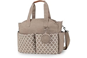 MEYTEILAY Wickeltasche Tote Baby Wickeltasche Große Babytaschen für Mama mit Wickelstation Multifunktions Reise