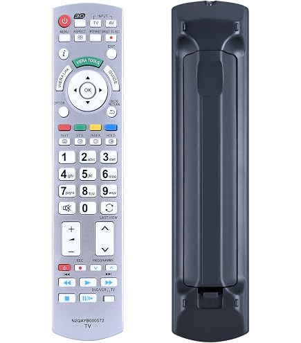 VINABTY Telecomando Universale N2QAYB000572 Per TV Panasonic Plasma (Serie TX-P42GT30, TX-P50ST30, TX-P42UT30 E Molti Altri)