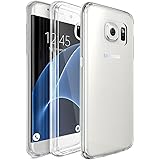 NEW'C Cover Compatibile con Samsung Galaxy S7 Edge, Custodia Gel Trasparente Morbida Silicone Sottile TPU [Ultra Leggera e Ch