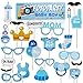 Produktbild Lumaland Fotoparty Set Baby Boy lustige Foto Props und Requisiten Sets mit Fotoaccessoires für verschiedene Anlässe