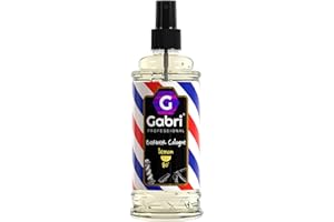 G GABRI Gabri Lemon Cologne 400ml, Eau De Cologne, Turkish Lemon Scent, Barber Fragrance Spray, Mens Grooming, Traditional Turkish After Shave