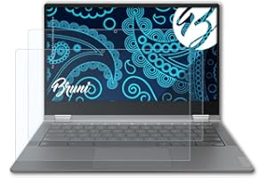 Bruni Screen Protector compatible with Lenovo IdeaPad Flex 5 Chromebook 13 Inch Protector Film, crystal clear Protective Film (2X)