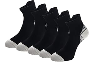 Weekend Peninsula 5 Pares Calcetines de Running Deportivos Compresión Ligera Hombres Mujer de Deporte Transpirables