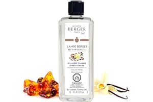 MAISON BERGER Lampe Berger Amber Powder Home Fragrance, Plastica, Grigio, 25 x 14.5 x 21