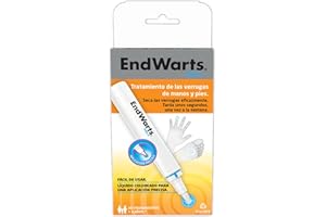 EndWarts PEN – Solución eficaz para la eliminación de verrugas, tratamiento con ácido fórmico que actúa por deshidratación