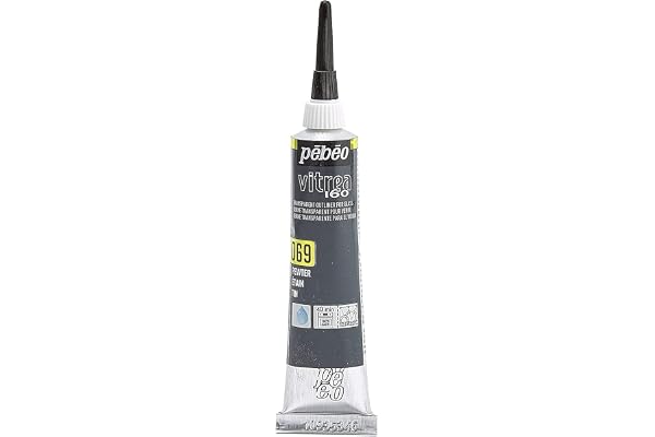 Pebeo Vitrea 160 Transparent Outliner Pewter