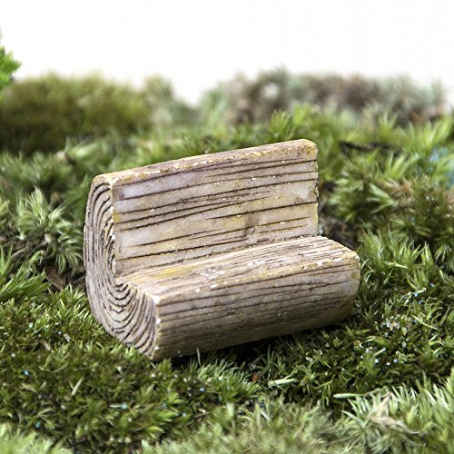 SecretRain Kleine Bank Gartendeko Puppenhaus Ausschmückung Miniatur DIY Fee-Verzierung - 4
