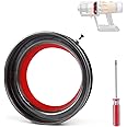WYWY.Wide Dust Bin Top Fixed Sealing Ring Compatible with Dyson V12 Detect Slim SV18 SV20 SV30 Vacuum Cleaner, Dust Bucket/canister Part Sealing Ring Replacement Parts