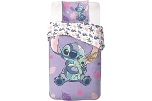 LILO AND STITCH Lilo & Stitch Bettbezug - 2 -teilig, Bettbezug 135X200 cm + Kissenbezug 80 x 80 cm