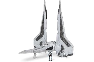 JAZWARES Star Wars Micro Galaxy Squadron Bo-Katan Kryze's Gauntlet Starfighter - Veicolo di classe Starfighter da 12,7 cm con accessorio micro figura da 1"