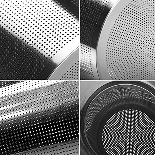 Newcomdigi Teesieb Teefilter Dauerfilter Edelstahl 5×7.5 CM - 3