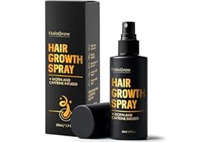 Halogrow Hair Growth Serum Spray for Women & Men – Biotin & Caffeine Hair Loss Treatment, Anti-Thinning Hair Regrowth Oil, Advanced Thickening Formula – 1.7 fl oz / 50 ml