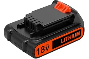IBANTI 18V 3.0Ah lithium Battery Replacement for Black Decker 18V Battery for Black Decker LB2X4020 BL2018 LBXR20 LBXR20-OPE LB20 LBX20 BL2018-XJ 194205-3 194309-1 194204-5 196399-0 196673-6 LXT-400