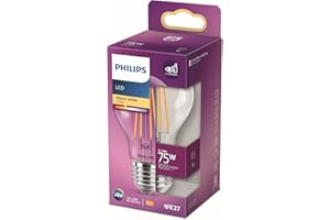 Philips LED Żarówka E27 8,5W/75W A60, 2700 K, ciepłe białe światło, bez możliwości przyciemniania