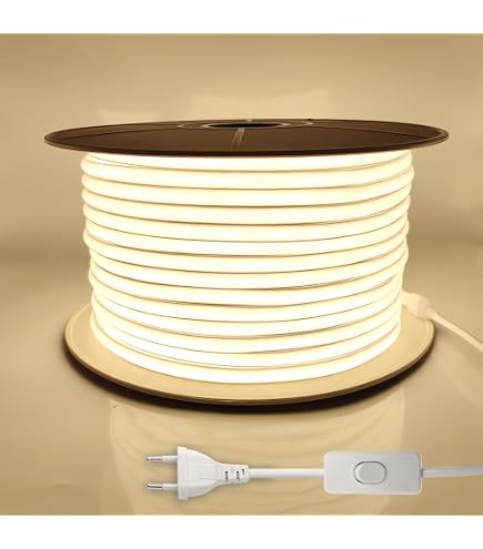 Striscia Led Flessibile Strip Led SMD 5050 220v Bobina 100 Metri Rgb - 9
