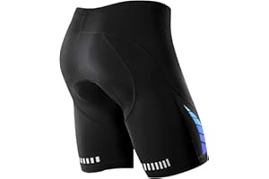NOOYME Cullote Ciclismo Hombres con 4D Gel Acolchado Pantalones Cortos Ciclismo Pantalon Mountain Bike Ropa Ciclismo Hombre Ropa de Ciclismo MTB