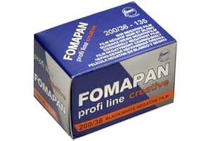 Foma Fomapan 200 ISO 35mm Schwarz/Weiß Negativ-Film, 36 Belichtung