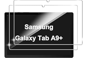 Heioloo [2 Pièces Verre Trempé pour Samsung Galaxy Tab A9+/A9 Plus 11" 2023 Protection Écran, Dureté 9H, Sans Bulles, Ultra Transparent, Anti-Rayure Protection D'écran