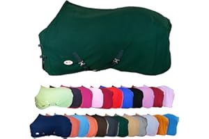 ‎RL24 RL24 - Abschwitzdecke mit Kreuzgurt BASICLINE dunkelgrün 145cm