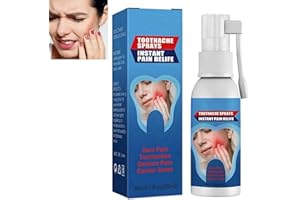 HAIYOX Tooth Numbing Spray,Oral Care Spray,Tooth Ache,Strongest Toothache,Instant Teeth Treatment Relief Toothache Sprays,Tooth Pain Relief,Dental Pain Relief for Tooth,Toothache Remedy Relieving