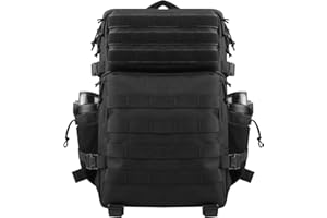 GKXLH Zaino Militare - Zaino Tattico da per uomo e donna, zaino tattico militare da esercito in tessuto Oxford 900D, da giorno, Borsa tattica per escursionismo, pesca, campeggio