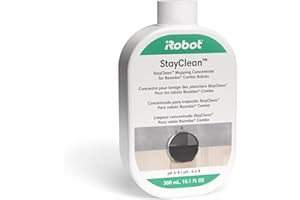 iRobot – Pièce de rechange d’origine – Concentré de nettoyage StayClean™ 300ml pour sols durs iRobot® pour les robots Roomba® 405/505 / 705 & 706