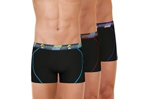 ATHENA COLLECTION Athena - Lot de 3 Boxers Homme Athena Sport Training Dry - Microfibre Ultra Extensible Respirante, Séchage Rapide - Label OEKO-TEX® standard 100