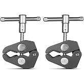 SmallRig 2058 Ikili 1/4"-3/8" S&uuml;per Clamp 2'li Seti