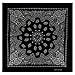 Produktbild Alex Flittner Designs Bandana mit exclusivem Paisley Muster in schwarz