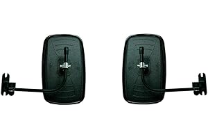 ‎MELTRUCK MelTruck® 2x Außenspiegel Rückspiegel 232x145mm ø10 E20 Flach UNIVERSAL Traktor LKW Spiegelhalter