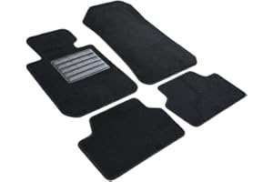 MTM SP-268 Tapis sur Mesure en Velour pour BMW Série 1 (E81) et (E87) 09.2004>2011, black