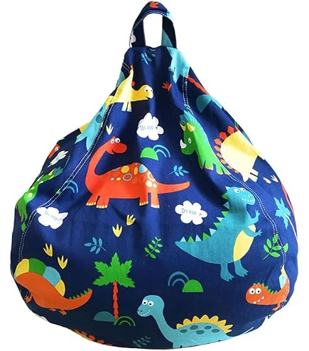 Decalsweet Sac Rangement Jouet Peluche Enfant Nuages Arc-en-ciel - Housse Pliable Grande Capacité Avec Fermeture Éclair