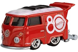 HOT WHEELS KOOL KOMBI VW VW MATTEL 80 Van - Die Cast Skala 1:64 - Długość 7 cm - JBL68 - Seria Pop Culture