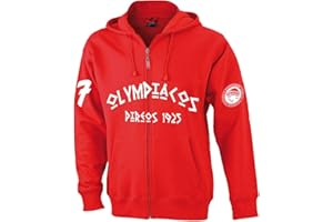 SRS-Textilservice Olympiakos Piräus Hooded Jacke Sweatjacke Hellas Griechenland Greece