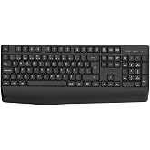 Philips SPK6348 Kablosuz Klavye - 2.4GHz USB Alıcılı T&uuml;rk&ccedil;e Q Klavye - Ergonomik, İnce Tasarım ve 15 Metre &Ccedil;ekim Mesafesi - S