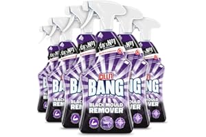 Cillit Bang Black Mould Remover Spray I Removes Mould, Mildew & Dirt I Size: 750ml x 6