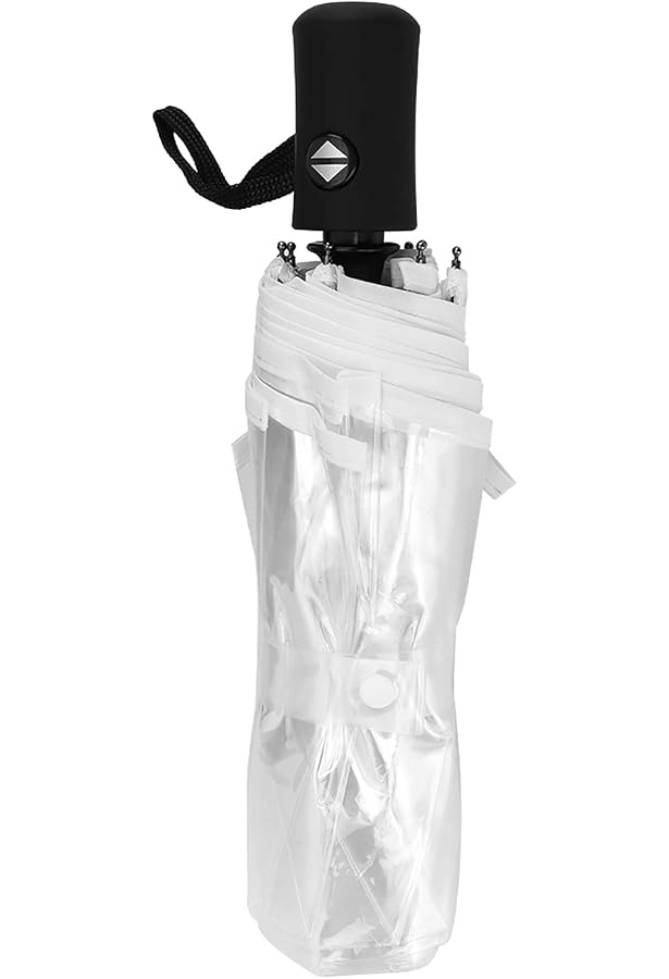 Porte-parapluie Transparent En PET - 39.5x15x15 Cm - Seau De Rangement Pour Parapluies, Cannes, Magazines