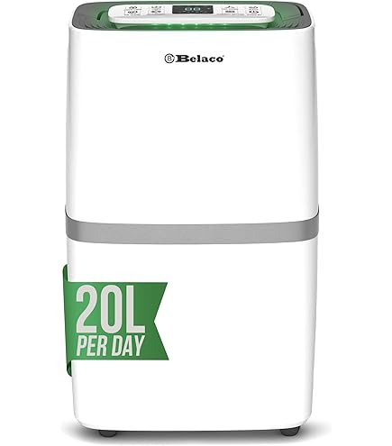 GEEPAS 20L/Day Dehumidifier, 24H Timer, Sleep Mode, 5.5L Water