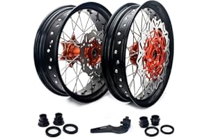 TARAZON 17" 3.5" 5.0" Roues Jantes disques de frein et support pour 125-525 SX XC EXC SXS