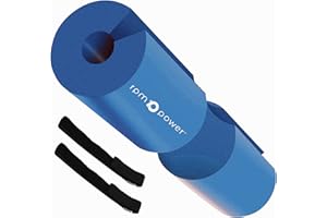 RPM Power Barbell Pad - Heavy Duty Weightlifting , Squat & Hip Thrust Pads with Cushioned Foam Protection for Weighted Bar