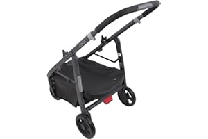 Tititnins© - Cubre Cesta para Uppababy Cruz 2015-19 POLIPIEL NEGRA (Impermeable) - Gran volumen al no tener cremalleras