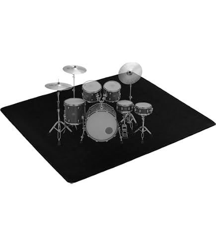 Tapis Pour Batterie Acoustique Wicked Gizmos Tapis De Batterie électronique – Pad De Musique Numérique Tapis Pour Batterie 2025