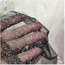 Tessuto Olografico Iridescente 150x200 Cm – Organza Con Paillettes, Lucente E Trasparente, Perfetto Per Tende E Matrimoni