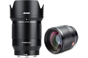 VILTROX STM 85mm F1.4 Z mount Obiettivo Primo per Nikon Z5 Z50 Z6 Z7 II zfc (Full Frame, messa a fuoco automatica), Nero